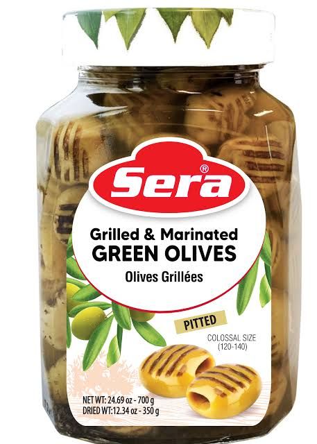 Sera Grilled Green Olives 700g