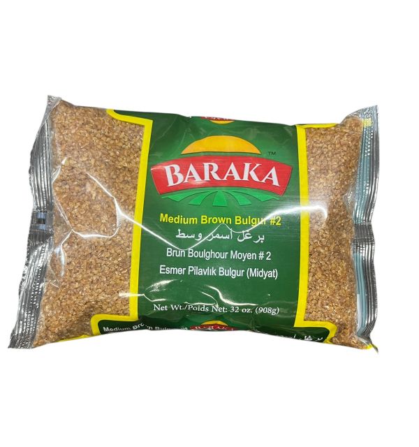 Baraka  Burgul Brown #2    2 Lbs 