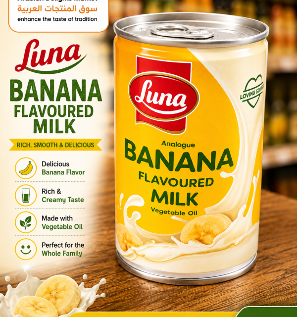 LUNA BANANA MILK 195G