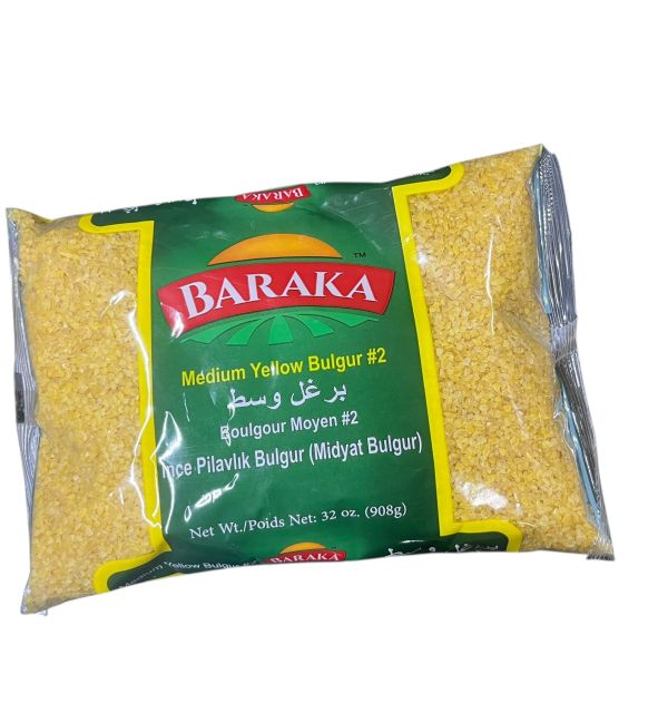 Baraka Burgul Yellow #2  2 Lbs 