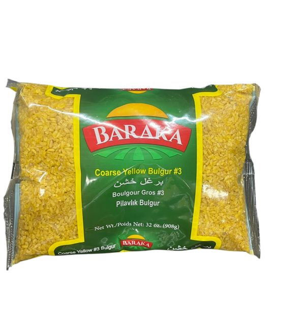 Baraka Burgul Yellow #3  2 Lbs 