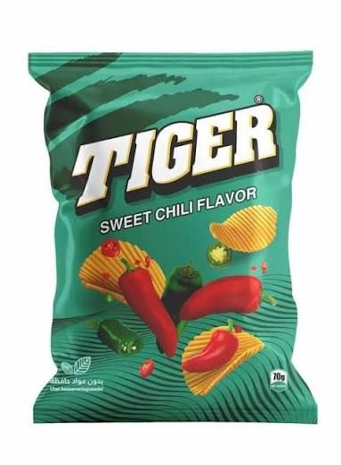 TIGER CHIPS SWEET CHILI 200G
