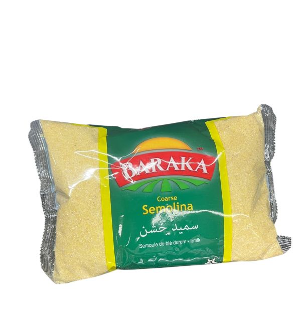Baraka Coarse Semolina  Bag #3   2 Lbs 