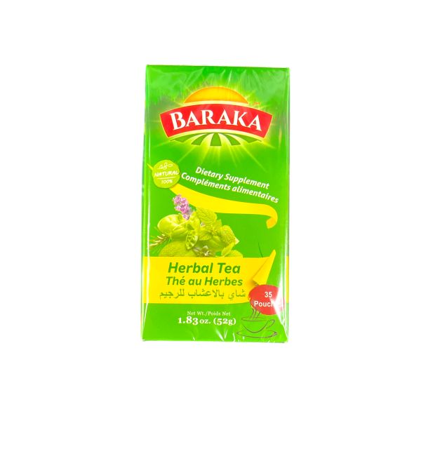 Baraka Diet Herbal Tea  1.2 oz  (35g) - 35 Pouches 