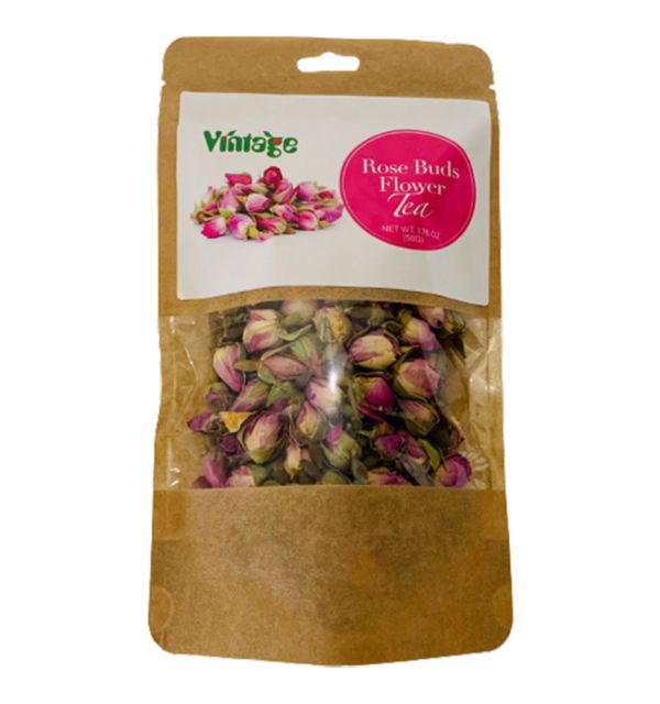 Vintage Rose Buds Flower Tea 50g