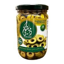 DAMASKI Sliced Black Olives 620g