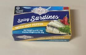 CASABLANCA Sardines hot pepers 125g