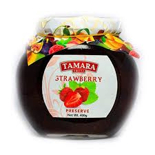 Tamara Strawberry jam 430 gr