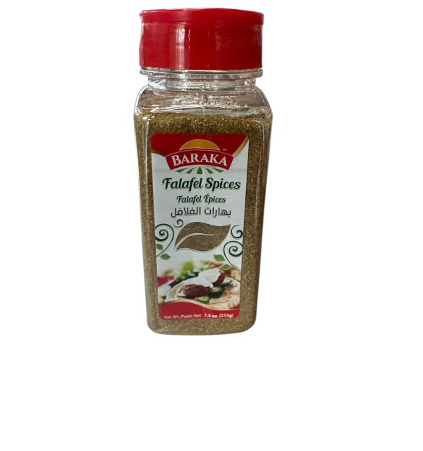 Baraka Falafel  Spice in plastic tub 7.5 oz 