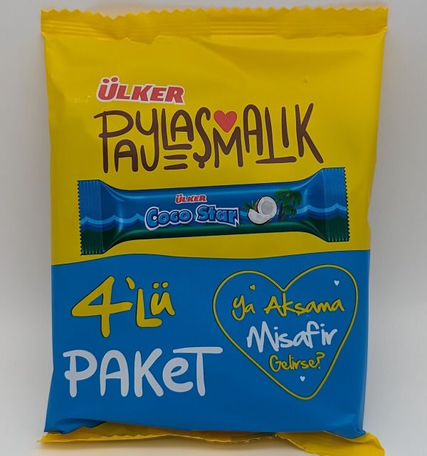 ULKER COCO STAR 4 PAKET 100G