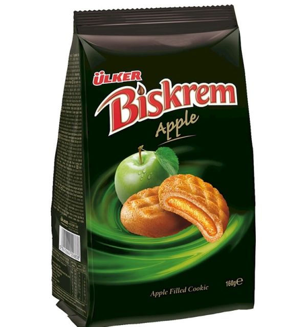BISKREM APPLE 160G