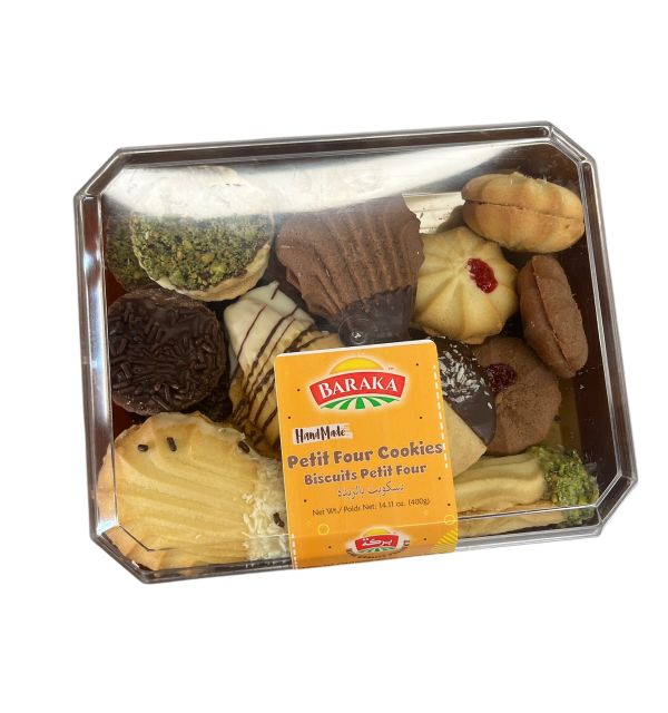 Baraka French Petit Four Butter Cookies 400g 