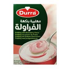 DURRA PUDDING STRAWBERY 160G