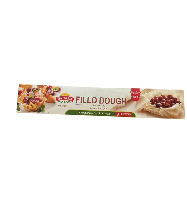 Baraka Frozen Fillo Dough 450g 
