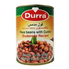 DURRA FAVA BEANS WITH CUMIN 24PK 