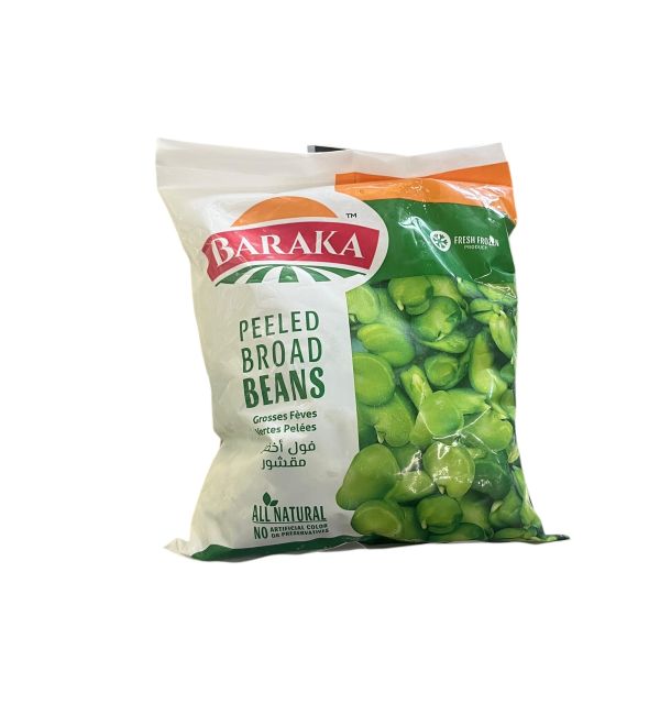 Baraka Frozen Split Peeled Broad Beans 400g 