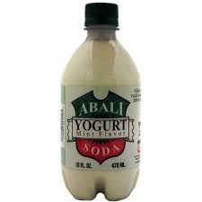 ABALI YOGURT SODA REG 16 OZ