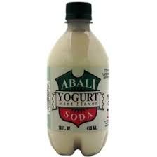 ABALI YOGURT SODA MINT  16 OZ