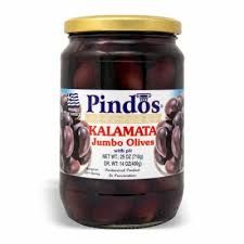 PINDOS KALAMATA JUMBO OLIVES 400 GR