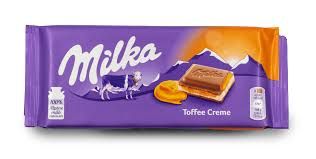  Milka Toffee Cream Chocolate Bar