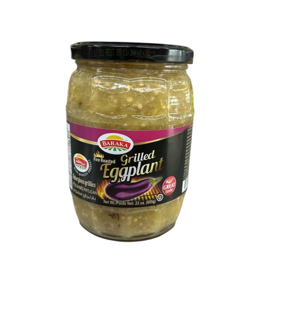 Baraka Grilled Eggplant in Jar 655g 