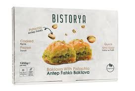  BISTORYA COOKED FROZEN BAKLAVA WITH  PISTACHIO 454GR