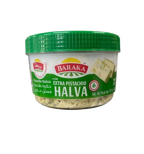 Baraka Halva-Pistachio TUB 400 g 