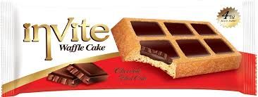  SIMSEK INVITE WAFFLE WITH CHOCOLATE SAUCE  180G