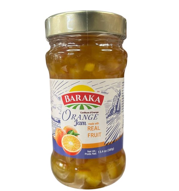Baraka Jam Orange 380g 