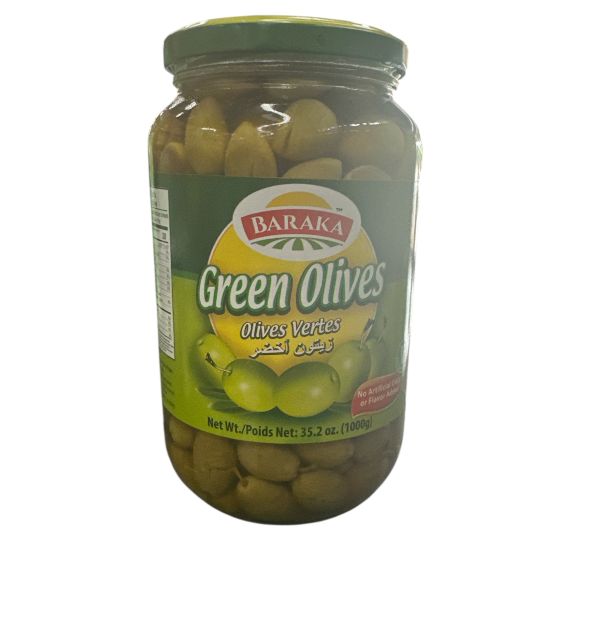 Baraka Olives Green 1000 g 