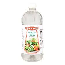 TAZAH DISTILLED WHITE VINEGAR 5%  ACIDITY 32 OZ