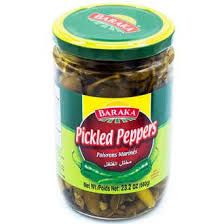 Baraka Pickled Peppers 1000g 