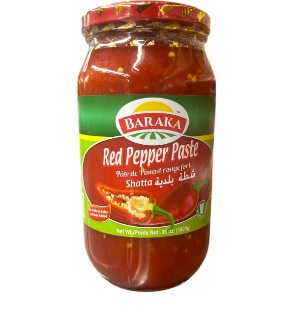 Baraka Red Pepper Paste (Shatta Sauce) 1000g 