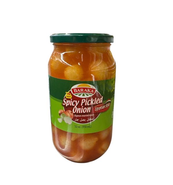 Baraka Spicy Pickled Onion Egyptian Style 950g 