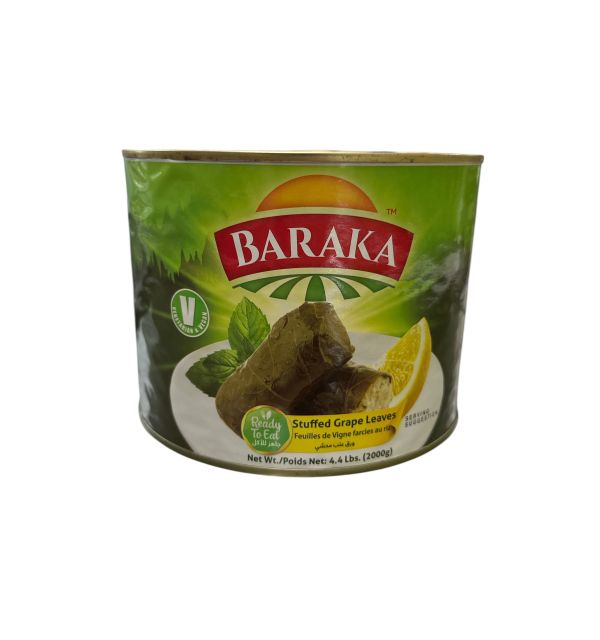 Baraka Stuffed Grape Leaves 2000g 