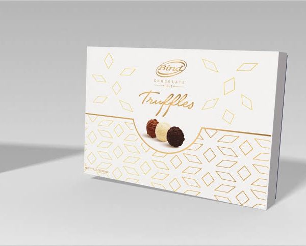 BIND MILK, WHITE AND DARK CHOCOLATE TRUFFLE 381G