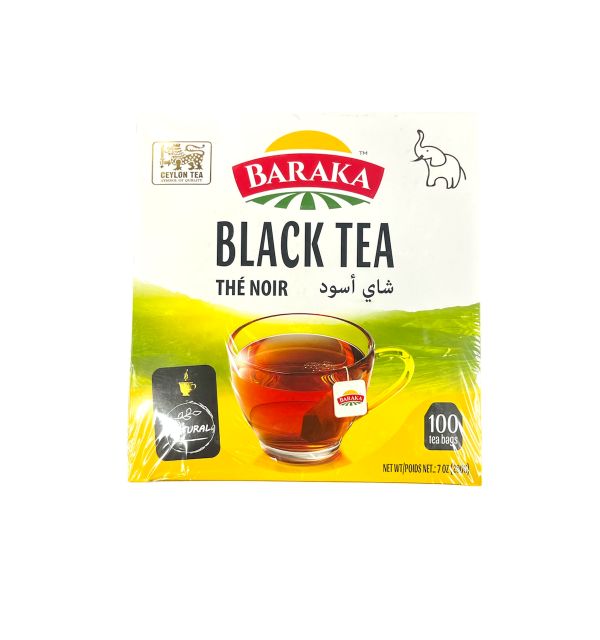 Baraka Tea Black filter Bags (2g * 100 cts.) 