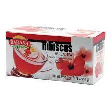 Baraka Tea Hibiscus Herbal filter bags 25
