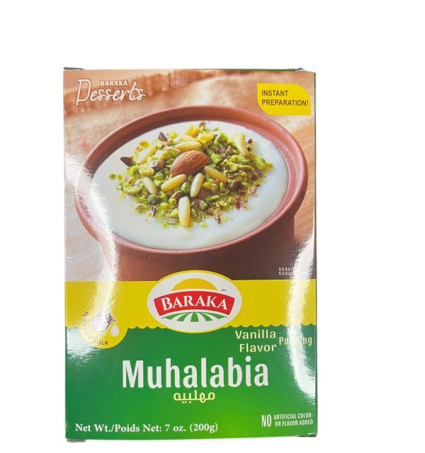 Baraka Vanilla Pudding Muhalabia 7 oz 