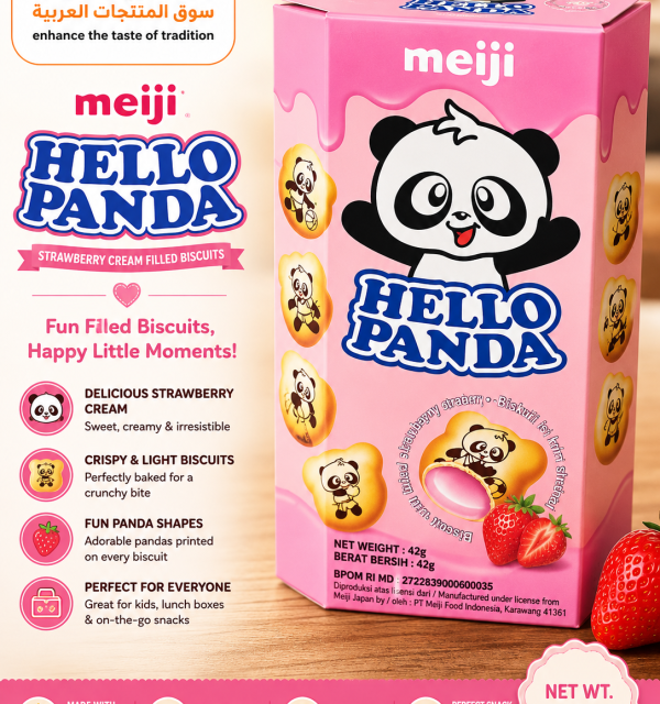 HELLO  PANDA STROBERI 42G