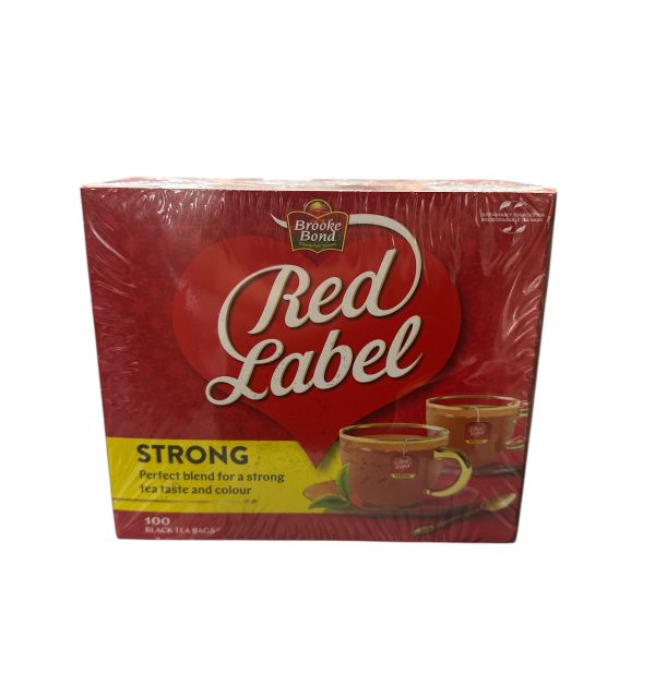 Brooke Bond Red Label Black Tea 100 bags Regular