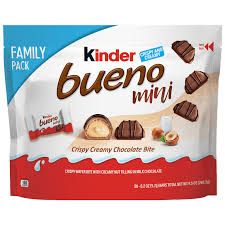 Bueno Wafer Mini Bar in bag 108g 