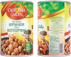 CALIFORNIA GARDEN Fava Beans- Egyptian Recipe 16 oz 