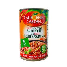 CALIFORNIA GARDEN Fava Beans- Peeled Saudi Recipe 16 oz 