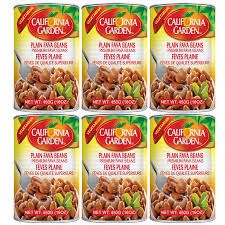 CALIFORNIA GARDEN Fava Beans- Plain 6packs 16 oz 