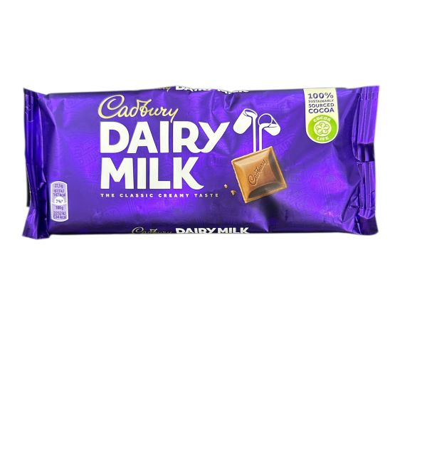 Cadbury Dairy Milk Chocolate Bars 110g 