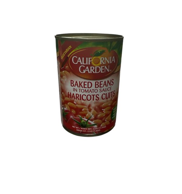 California Garden Baked Beans with Tomato Sauce 420g 