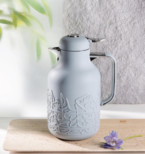 Jiwar - Vacuum Flask / Thermos - Haze Blue & Silver