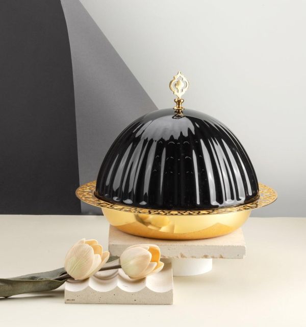 Rumi - The Luma Large Bread & Pastry Dome - Black
