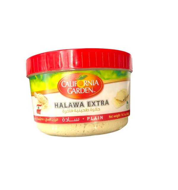 California Garden Halawa-Plain-Clear Packaging 400 g 